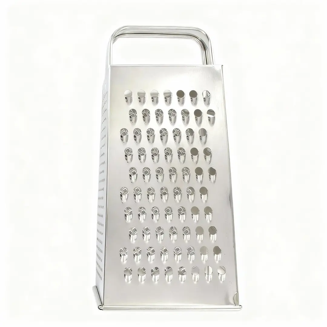 Fackelmann Handmade Tradition Vierzijdige Rasp 23cm - Roestvrij staal