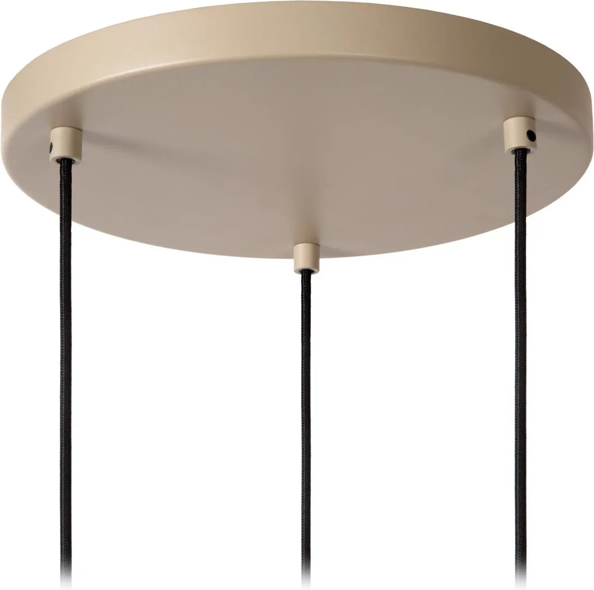 Lucide Lambres Hanglamp 3xE27 - Taupe