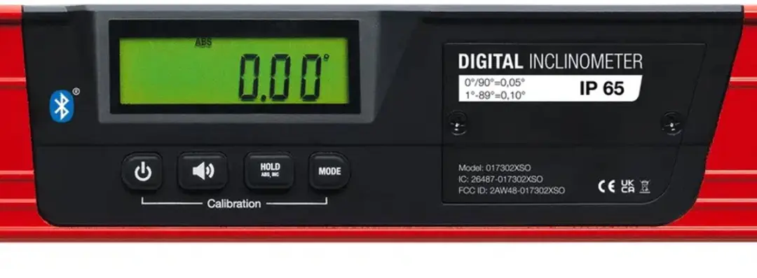 Sola RED 120 Digital Waterpas - 120cm - Bluetooth - Rood