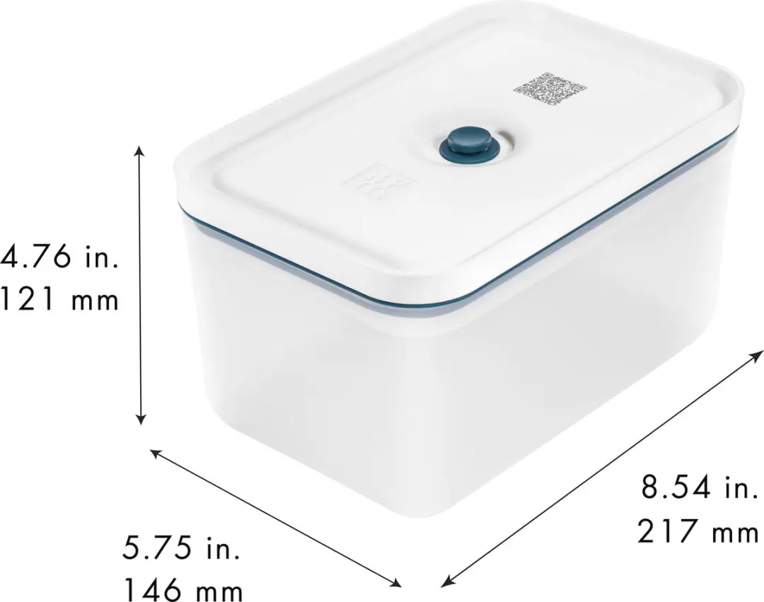 Zwilling Fresh & Save Vacuüm Bewaardoos La Mer - 2L - Blauw/Wit