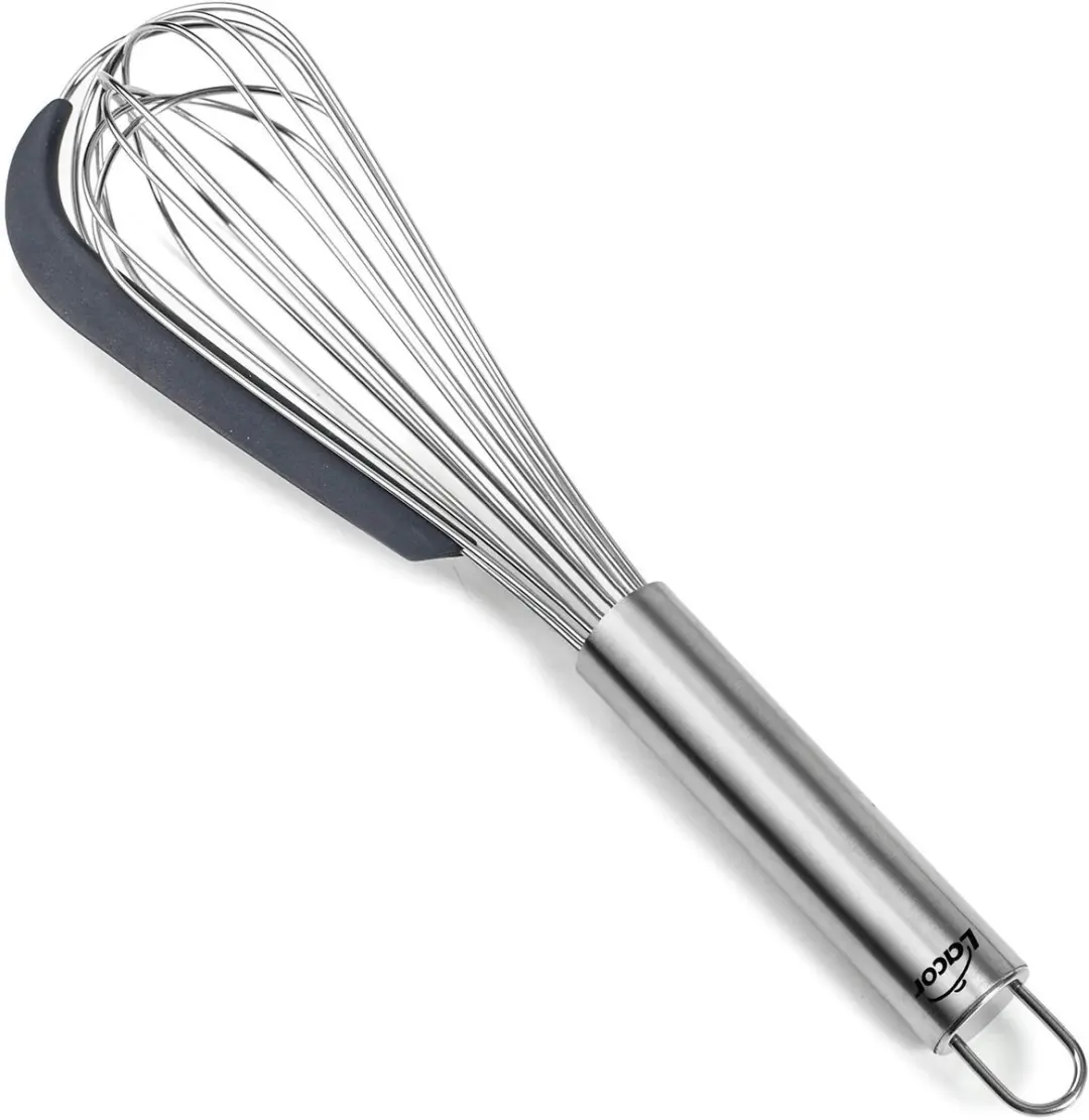 Lacor 61627 Handgarde Siliconen Schraper & Mengset