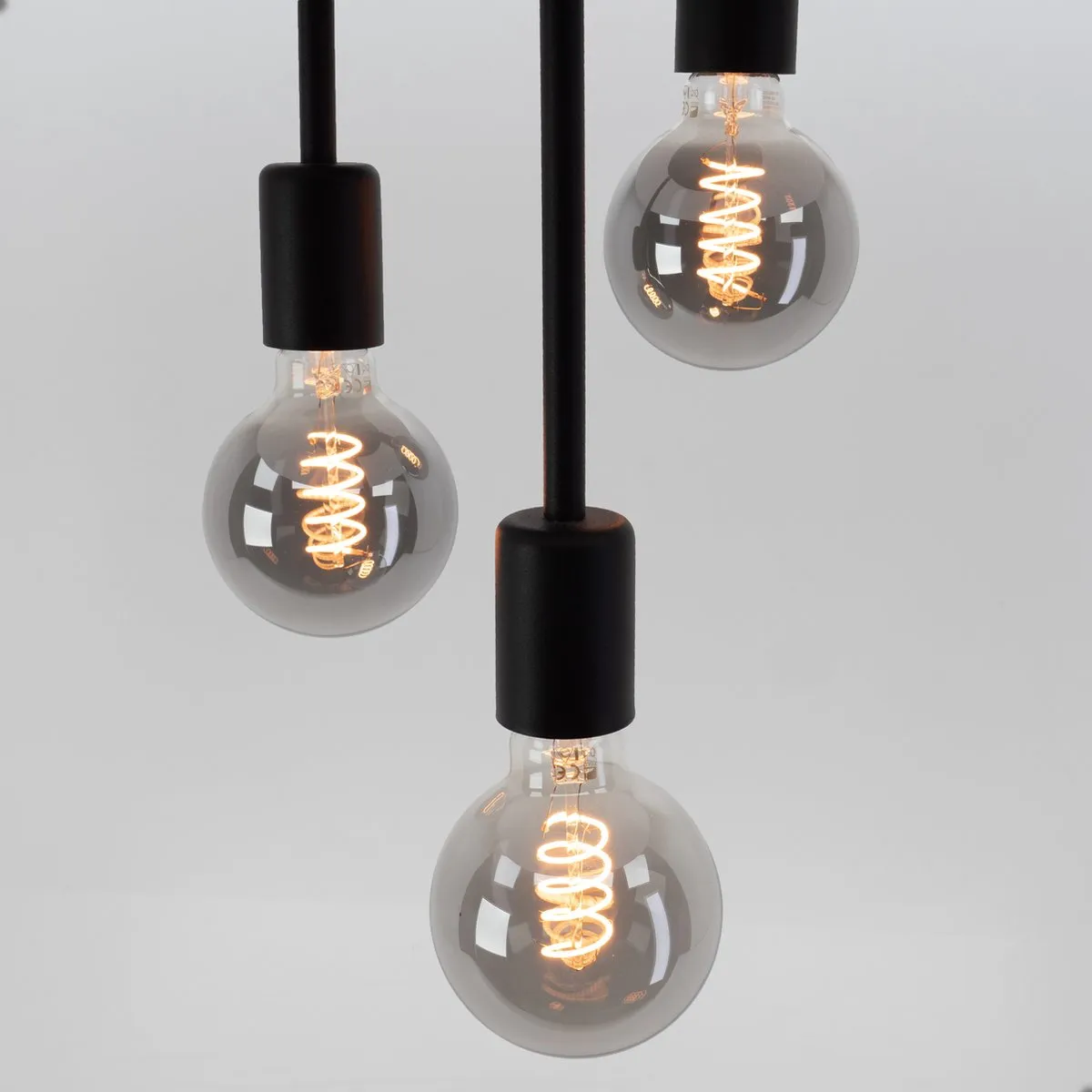 Eglo Wilmcote Plafondlamp E27 - 3 Lichtpunten - Ø28cm - Zwart