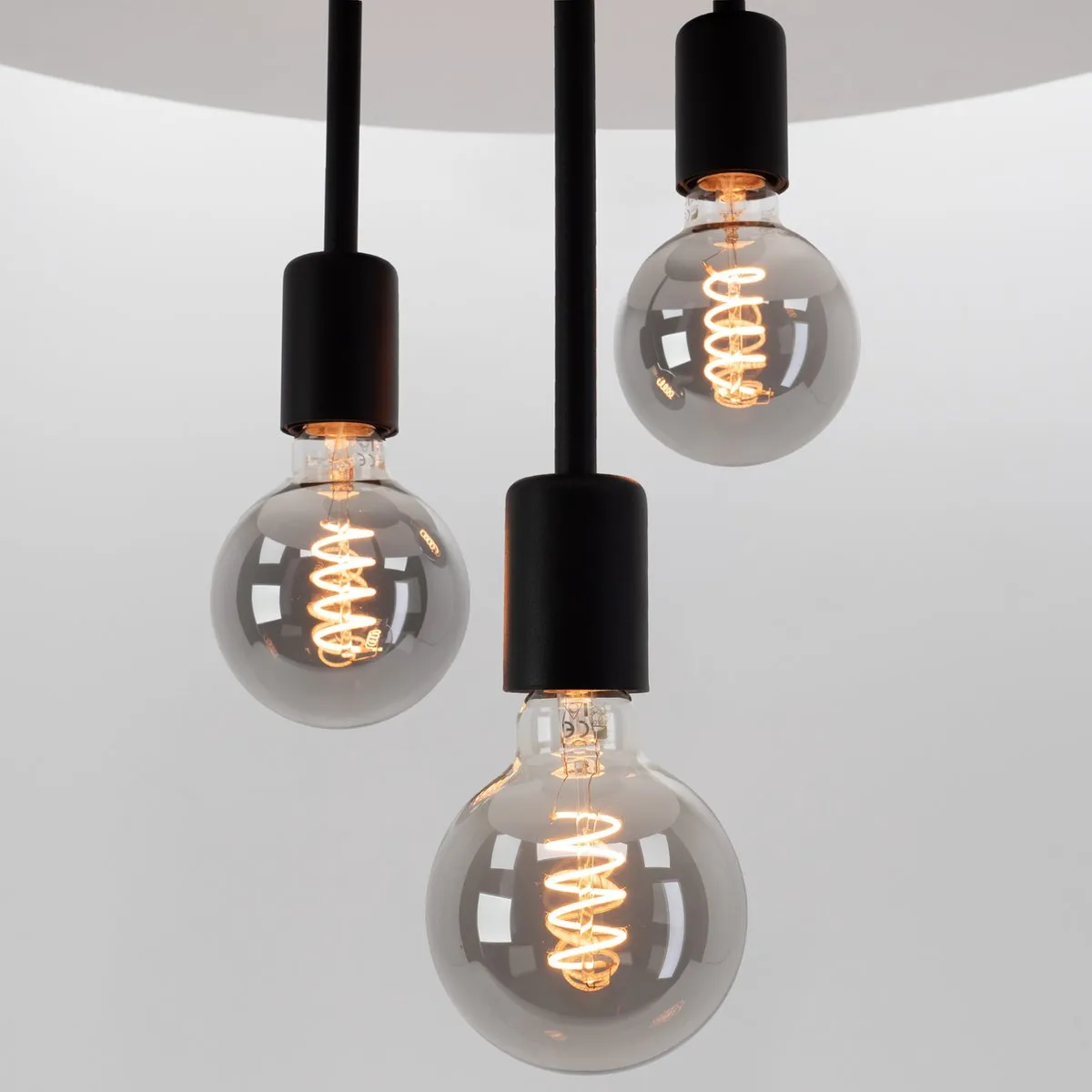 Eglo Wilmcote Plafondlamp E27 - 3 Lichtpunten - Ø28cm - Zwart
