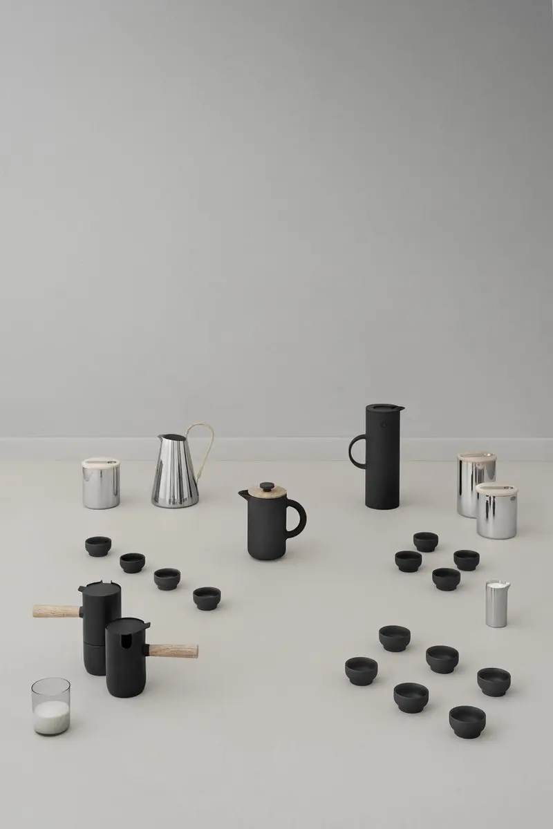 Stelton Scoop Theevoorraadpot 0.3L - Grijs/Wit/Beige