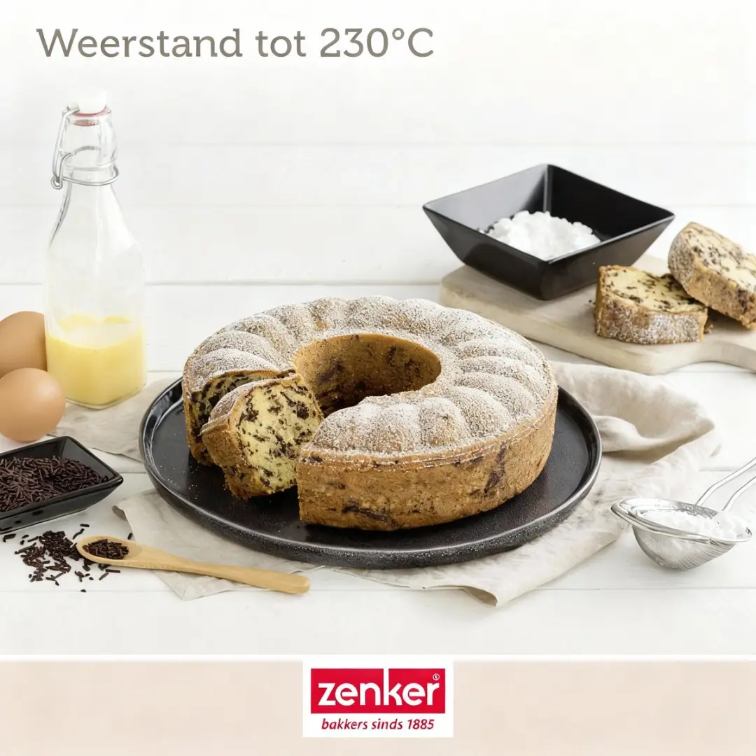 Zenker Bakvormen Set 26cm - Zwart