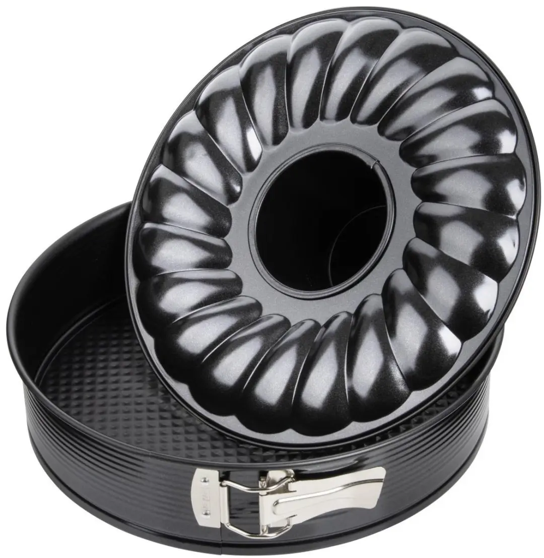 Zenker Black Metallic Taart- en Savarinvorm 28cm - Dubbele bodem