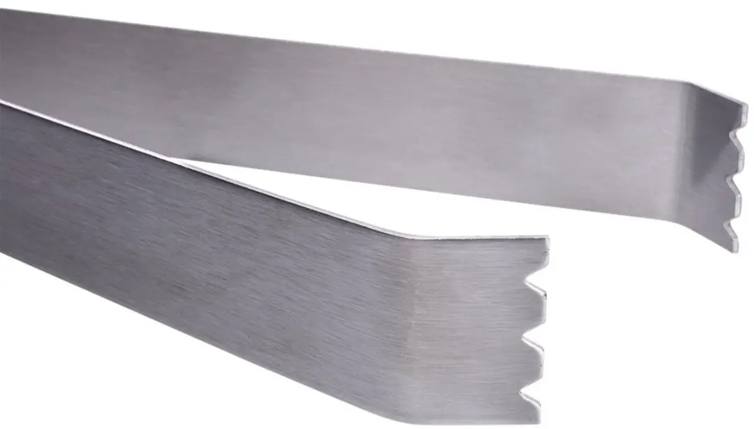 Excellent Houseware IJsblokjestang - Staal 15cm - Ergonomisch - afbeelding 6 van 6