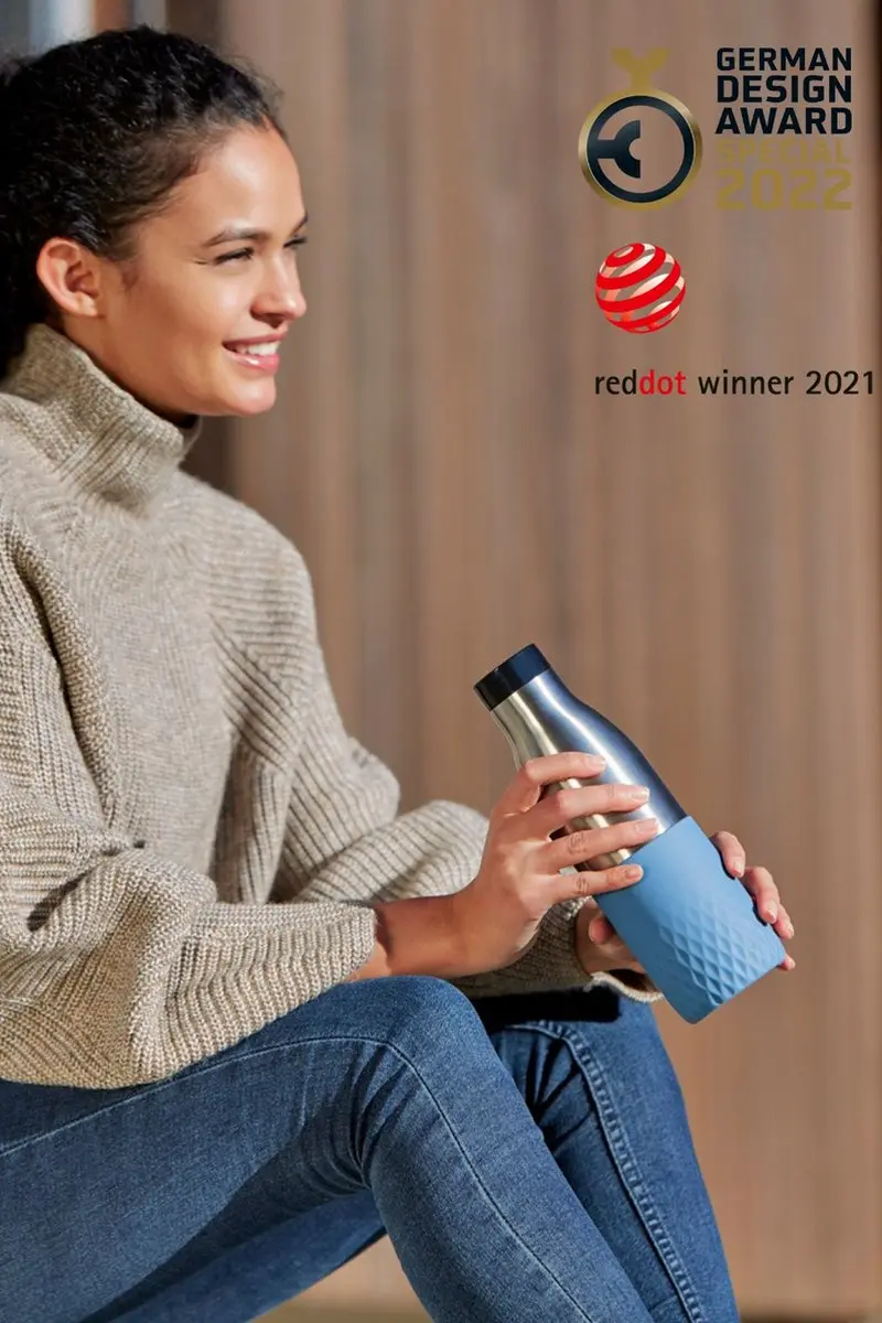 Tefal Bludrop Sleeve N3110710 Thermosfles 500ml - Blauw
