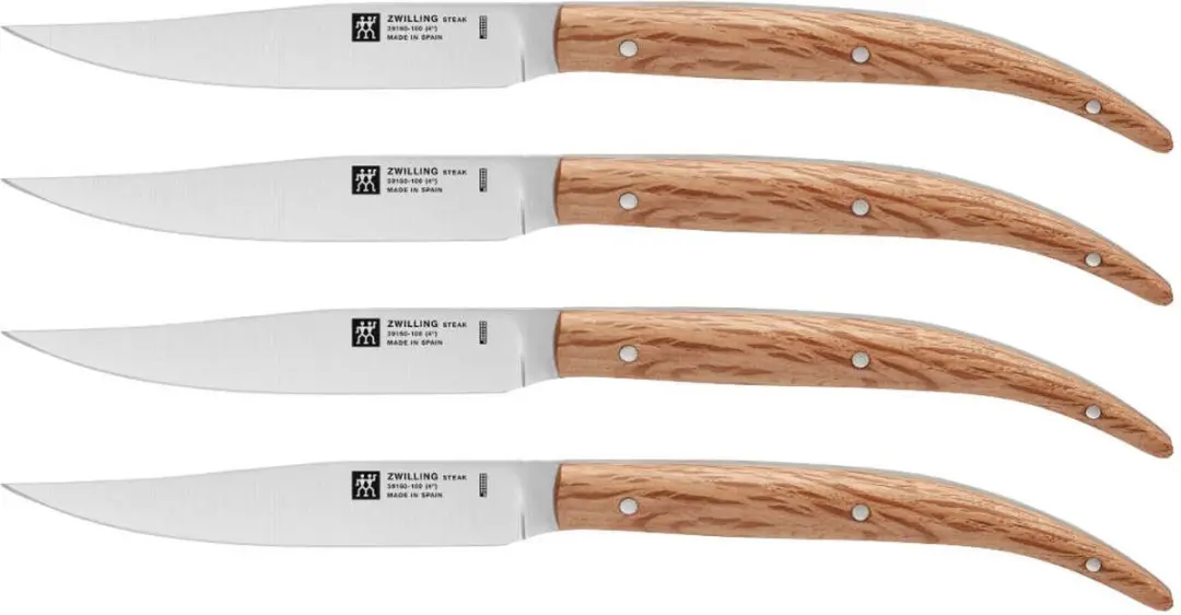 Zwilling Steakmessenset 4-delig 39160-000 - Zilver