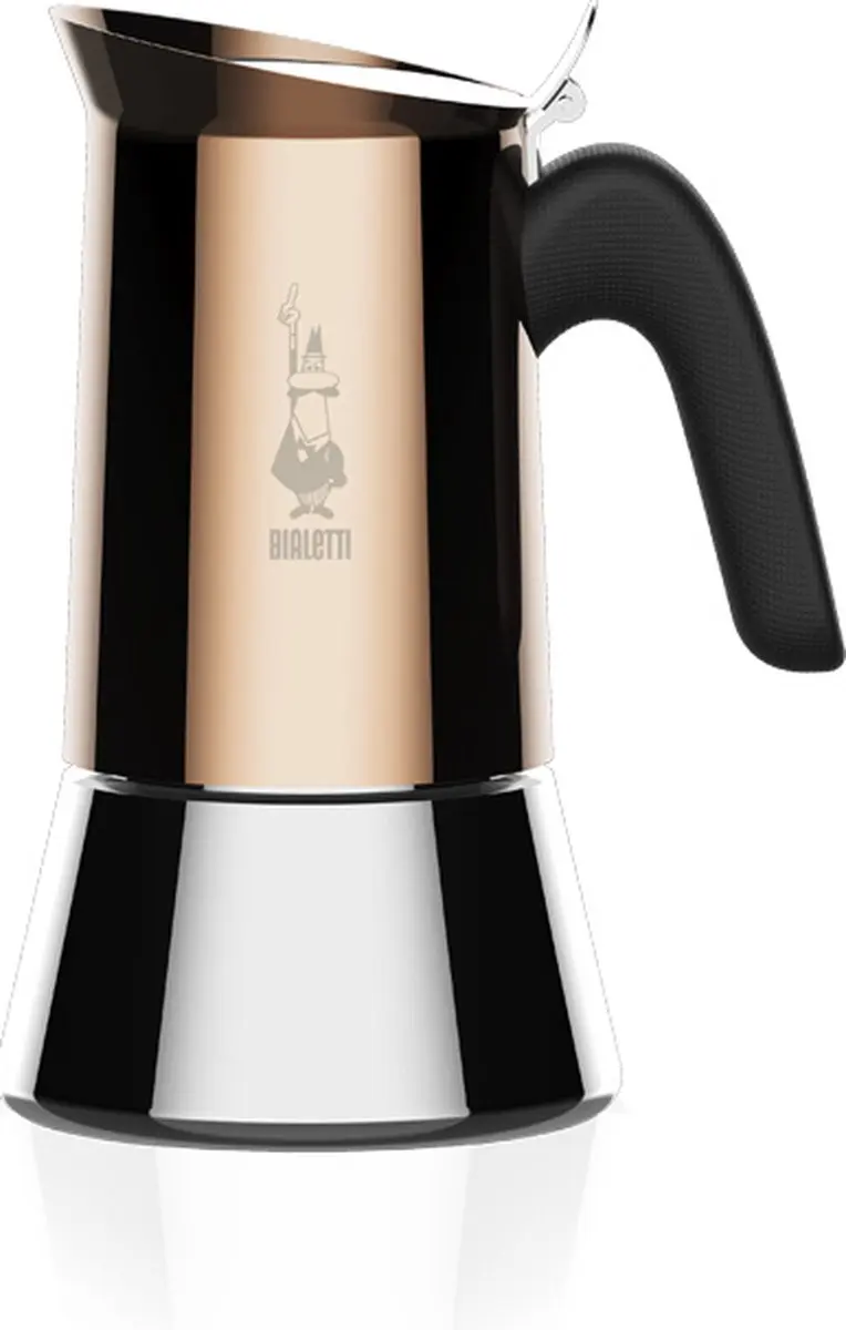 Bialetti Venus 6 Kops Espressopot 270ml - Koper - Inductiegeschikt