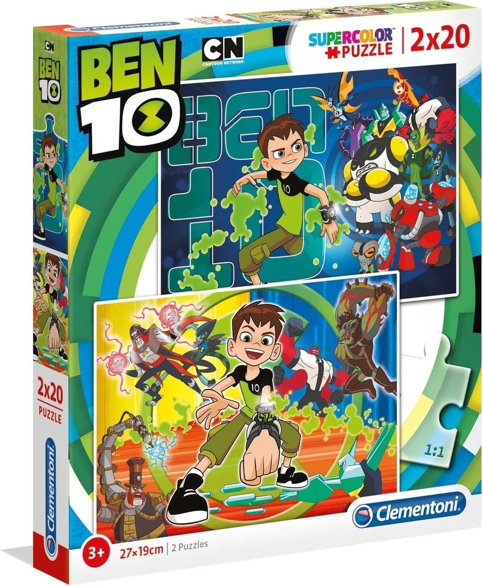 Clementoni Ben Ten Junior Legpuzzel