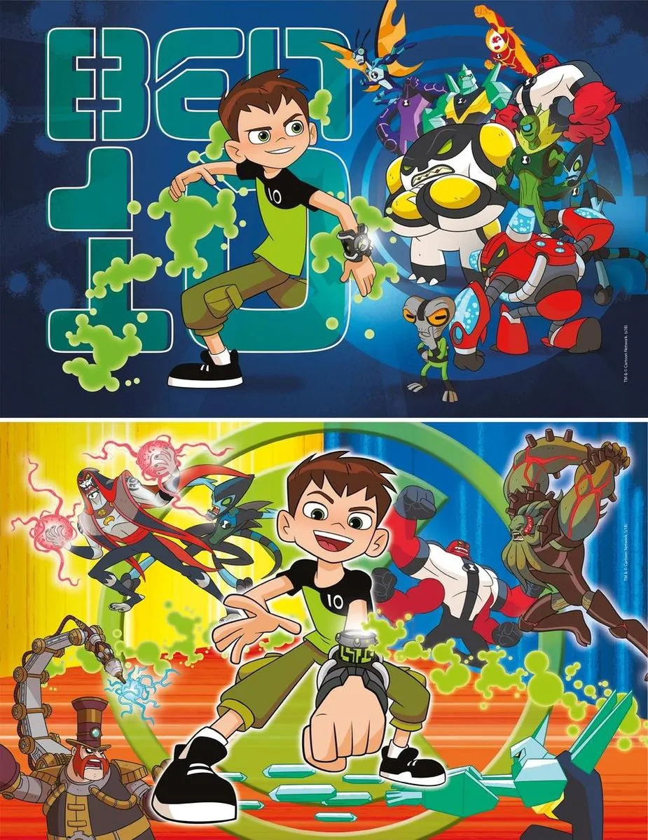 Clementoni Ben Ten Junior Legpuzzel - 20 Stukjes - Multicolor