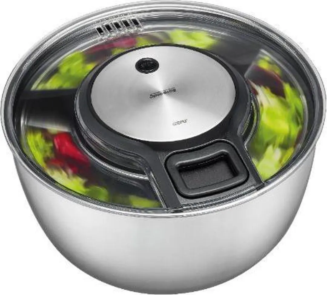 GEFU Saladespinner SpeedWing 28160 - Zilver