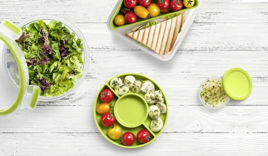 Tefal Masterseal To Go Saladebox K3100112 - 1.0L - Groen