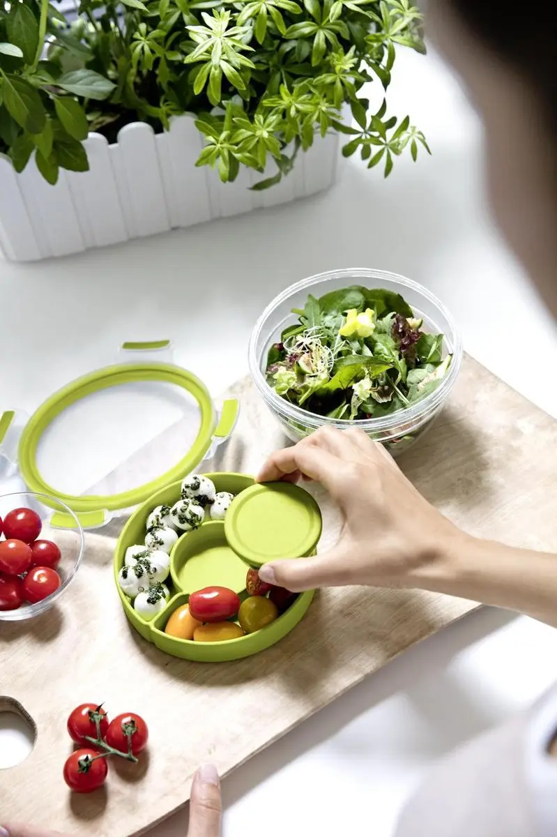 Tefal Masterseal To Go Saladebox K3100112 - 1.0L - Groen