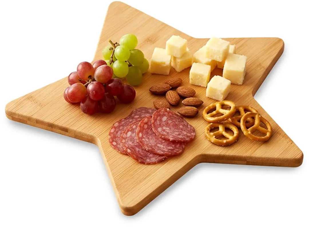Excellent Houseware Houten Ster Snij- en Serveerplank