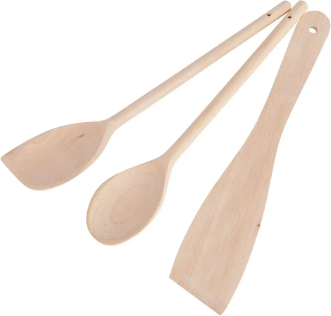 KitchenCraft Houten Lepels Set