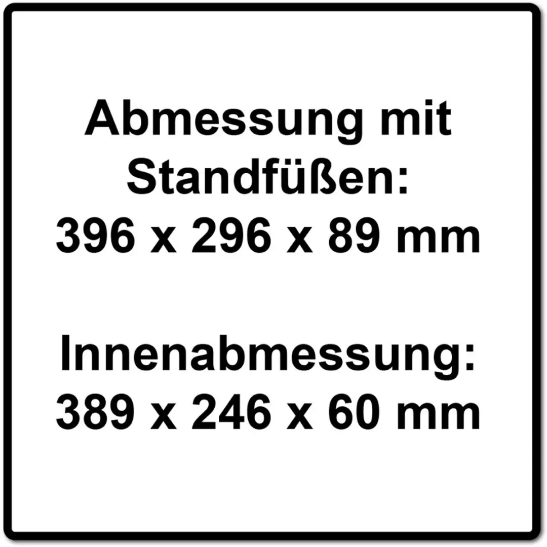 Festool SYS3 ORG M 89 6xESB Systainer³ - Wit