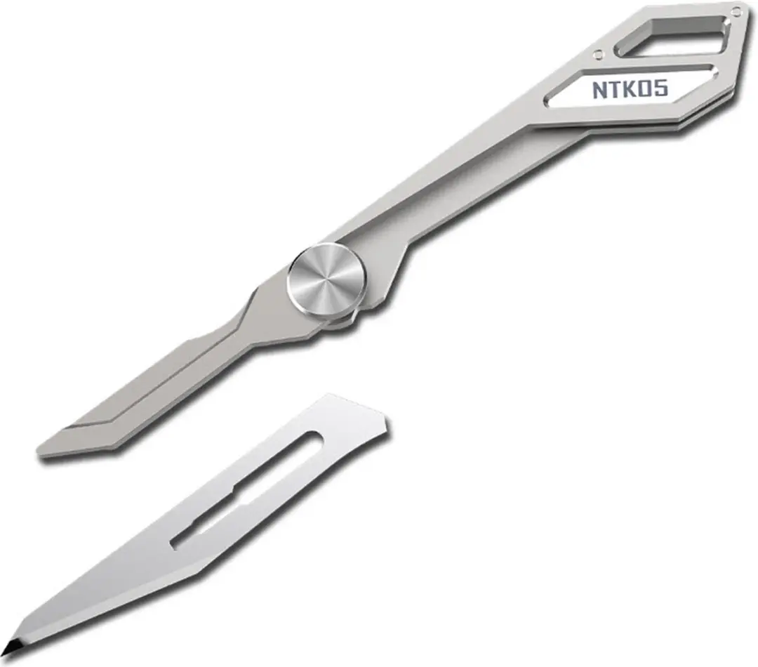 Nitecore NTK05 Sleutelhanger Werkmes - Zilver