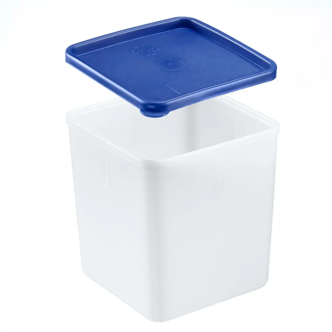 Westmark Voedselbewaarcontainers 3-delig 1,25L - Transparant/Blauw