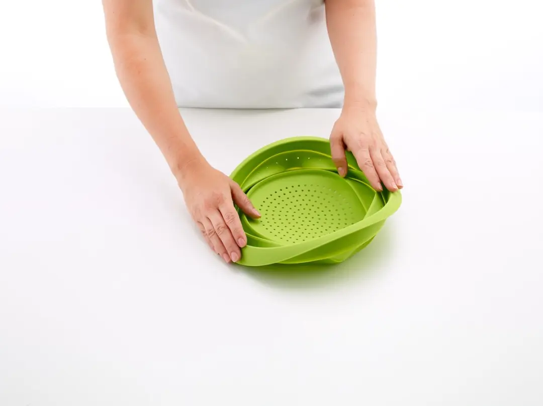 Lékué Opvouwbaar Vergiet Siliconen ø23cm - Green