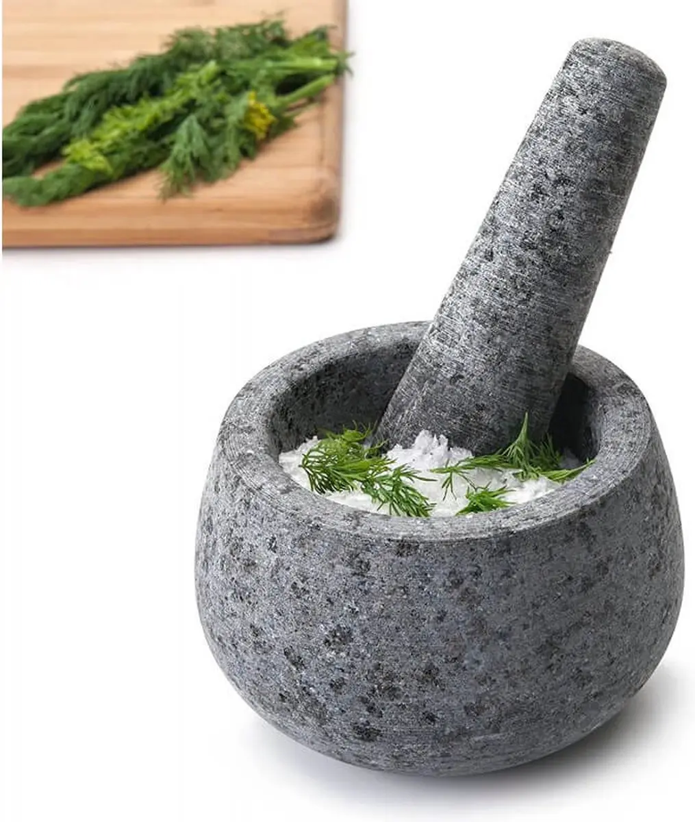 Lacor Vijzel & Stamper Graniet Ø12x8cm