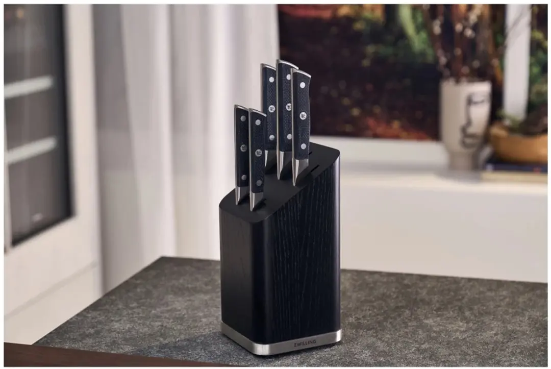 Zwilling Spectrum Messenblok 6-delig - Zwart/Zilver