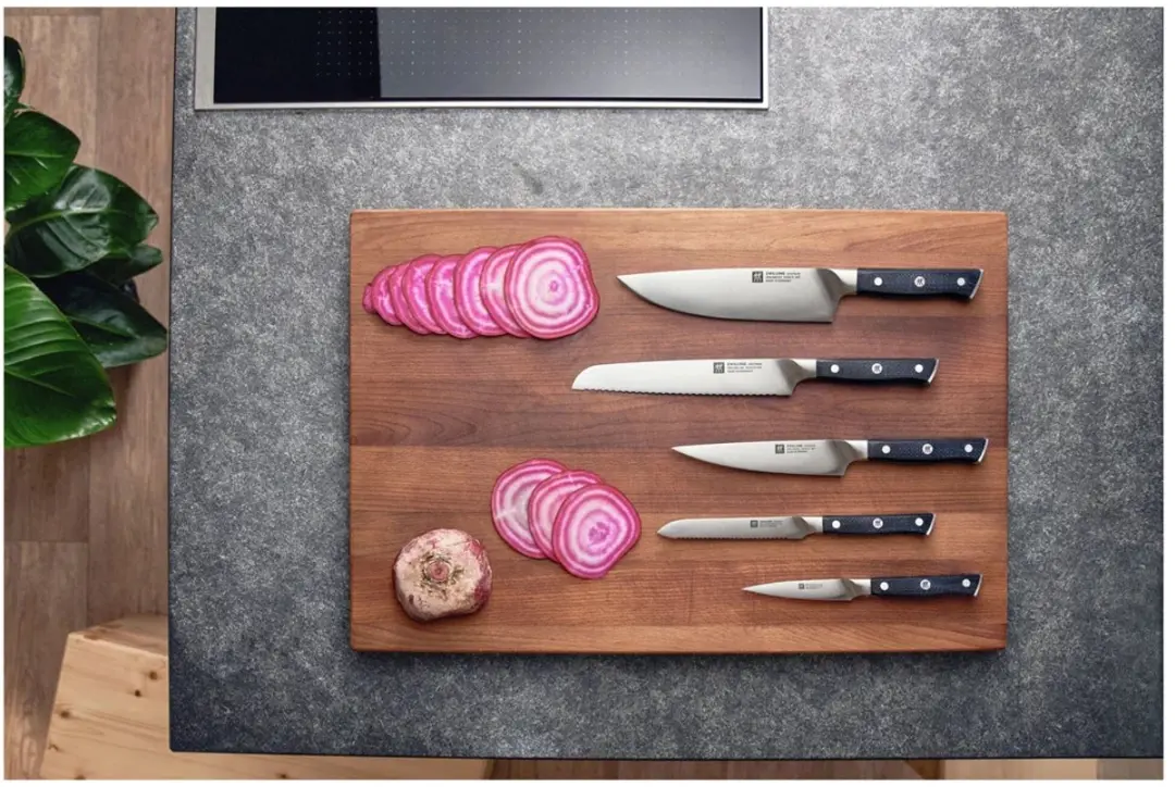 Zwilling Spectrum Messenblok 6-delig - Zwart/Zilver