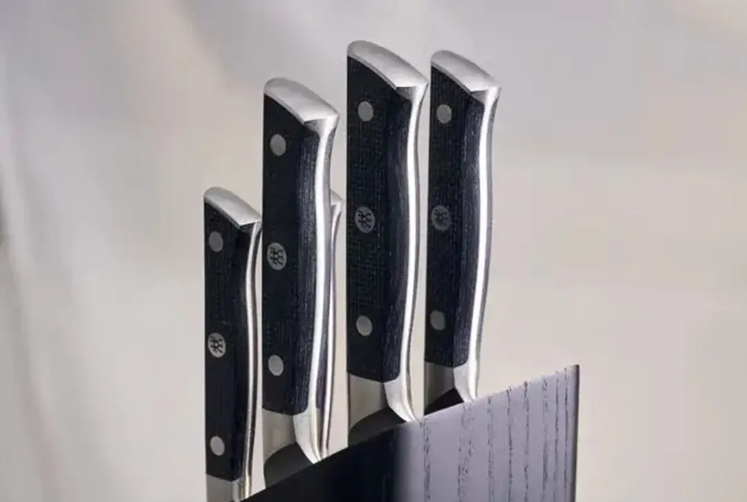 Zwilling Spectrum Messenblok 6-delig - Zwart/Zilver
