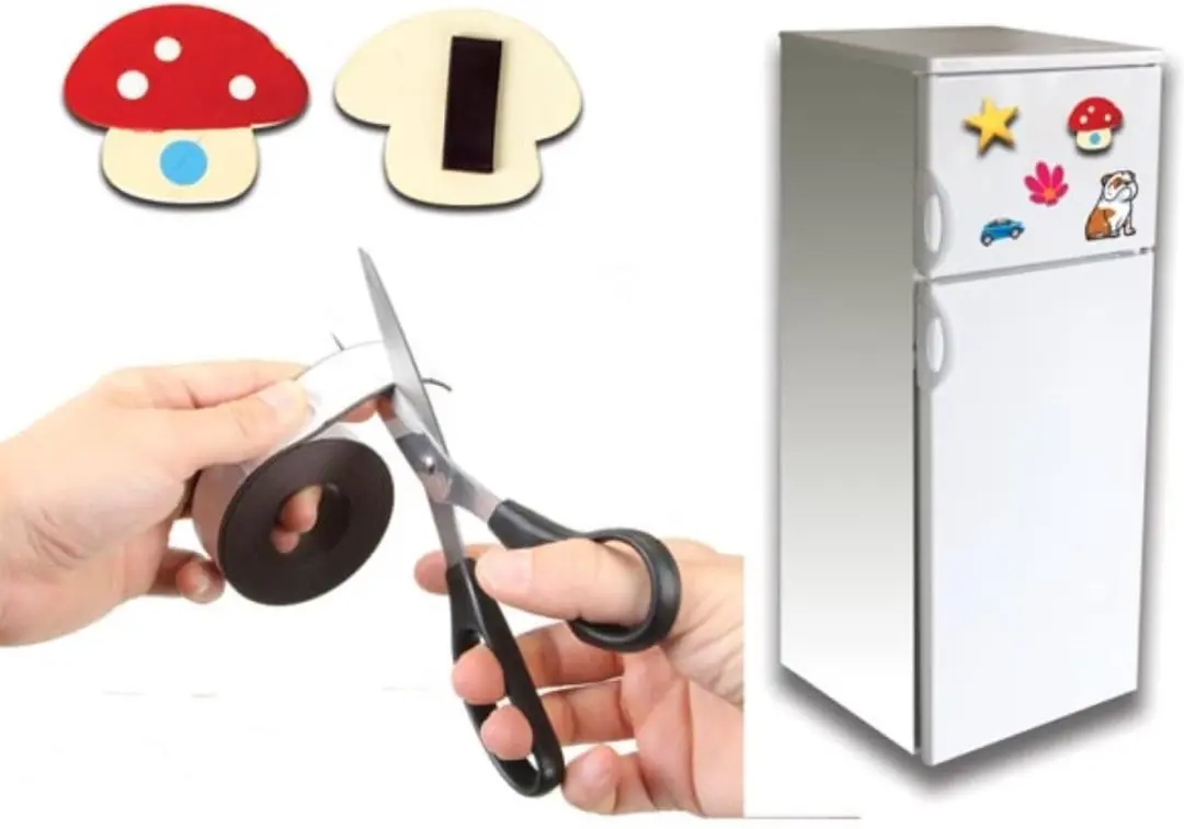 Velleman Flexibele Magneetstrip MAGNET9 300x2.5cm - Zwart