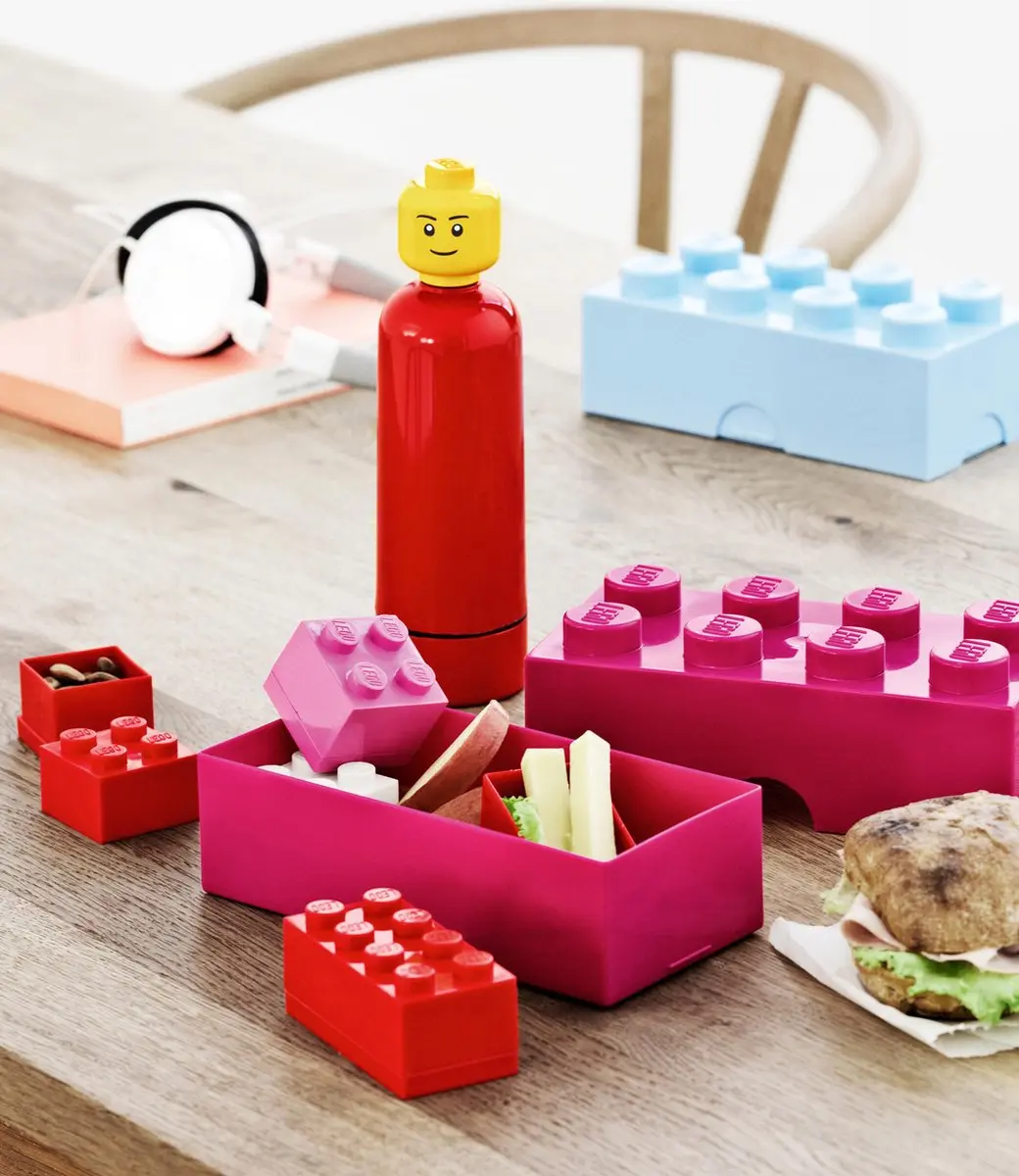 LEGO Lunchbox Brick 8 RC402342 - Donkergroen