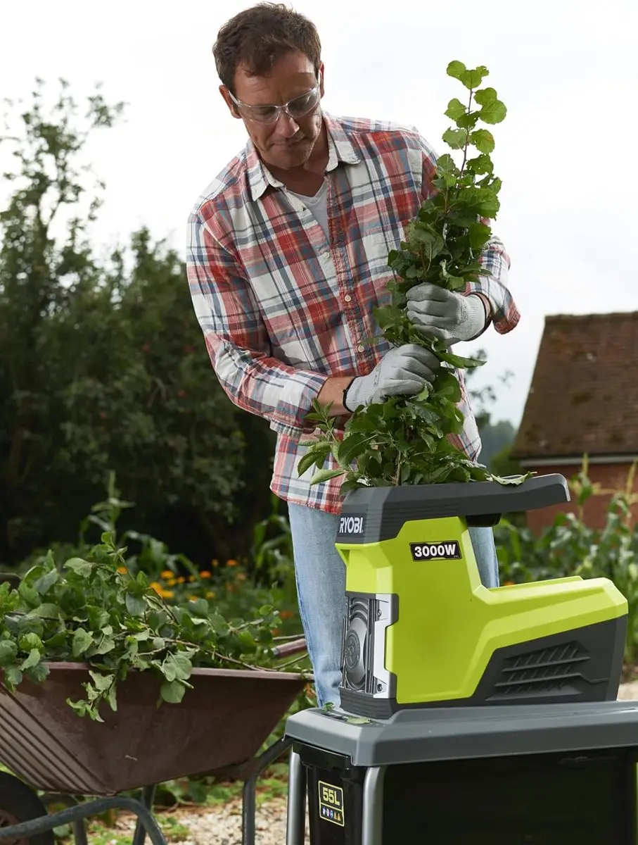Ryobi RSH3045U Hakselaar 3000W - 45mm Takdiameter - afbeelding 6 van 6