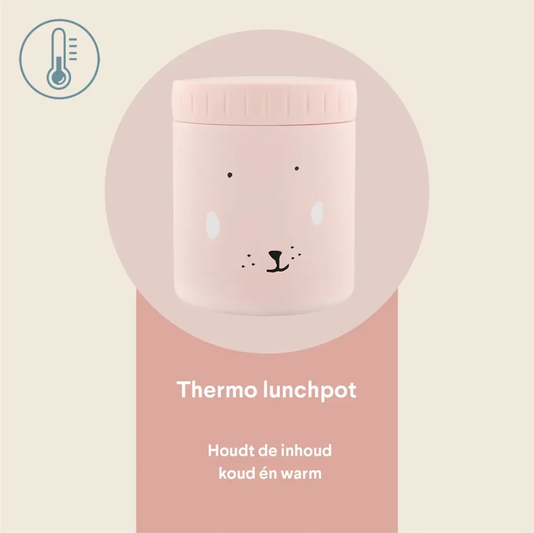 Trixie Mrs. Rabbit Thermopot 350ml - Roze