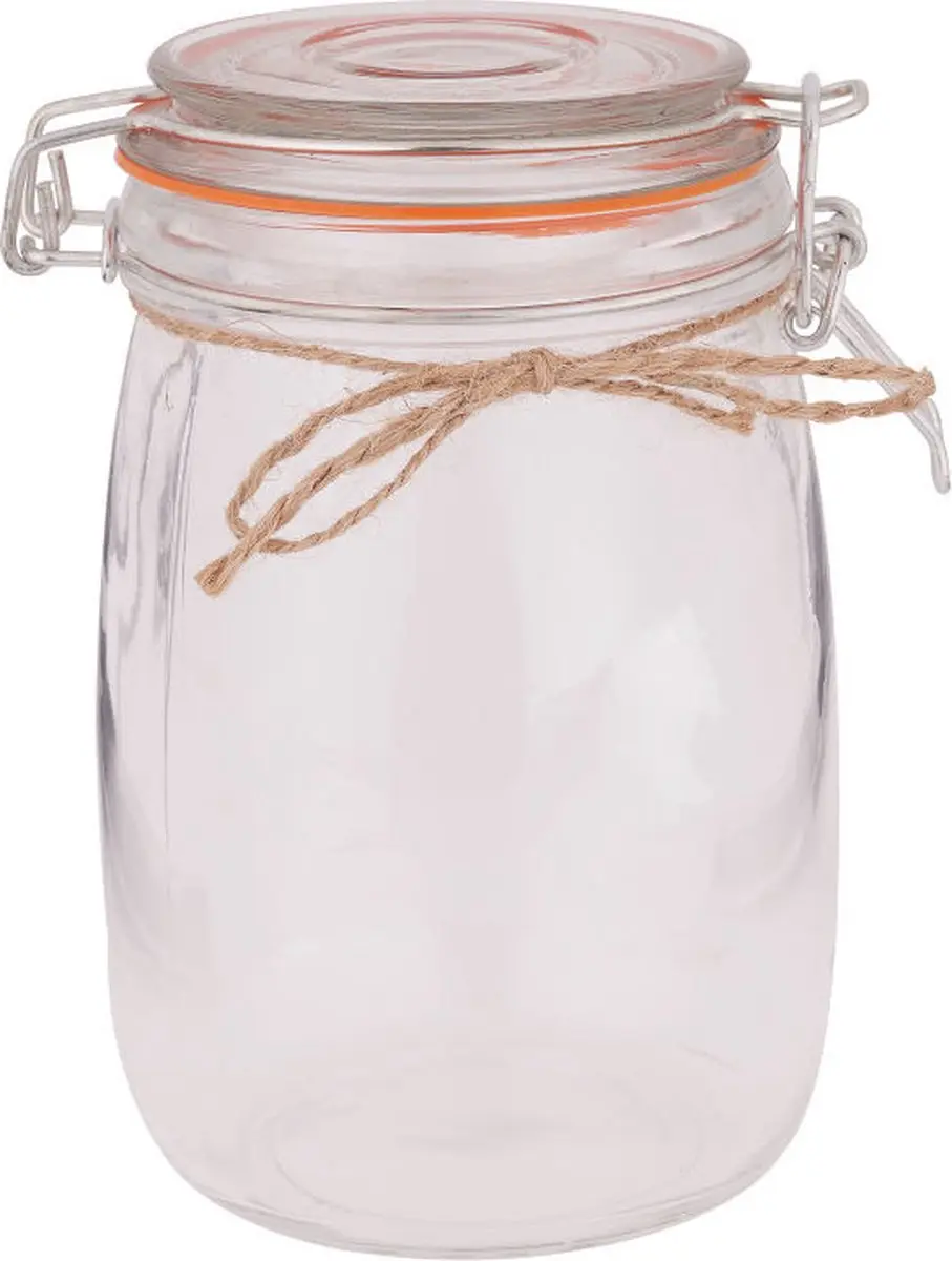 Svenska Living Weckpotten Set 4x - 500/1000ml Glas