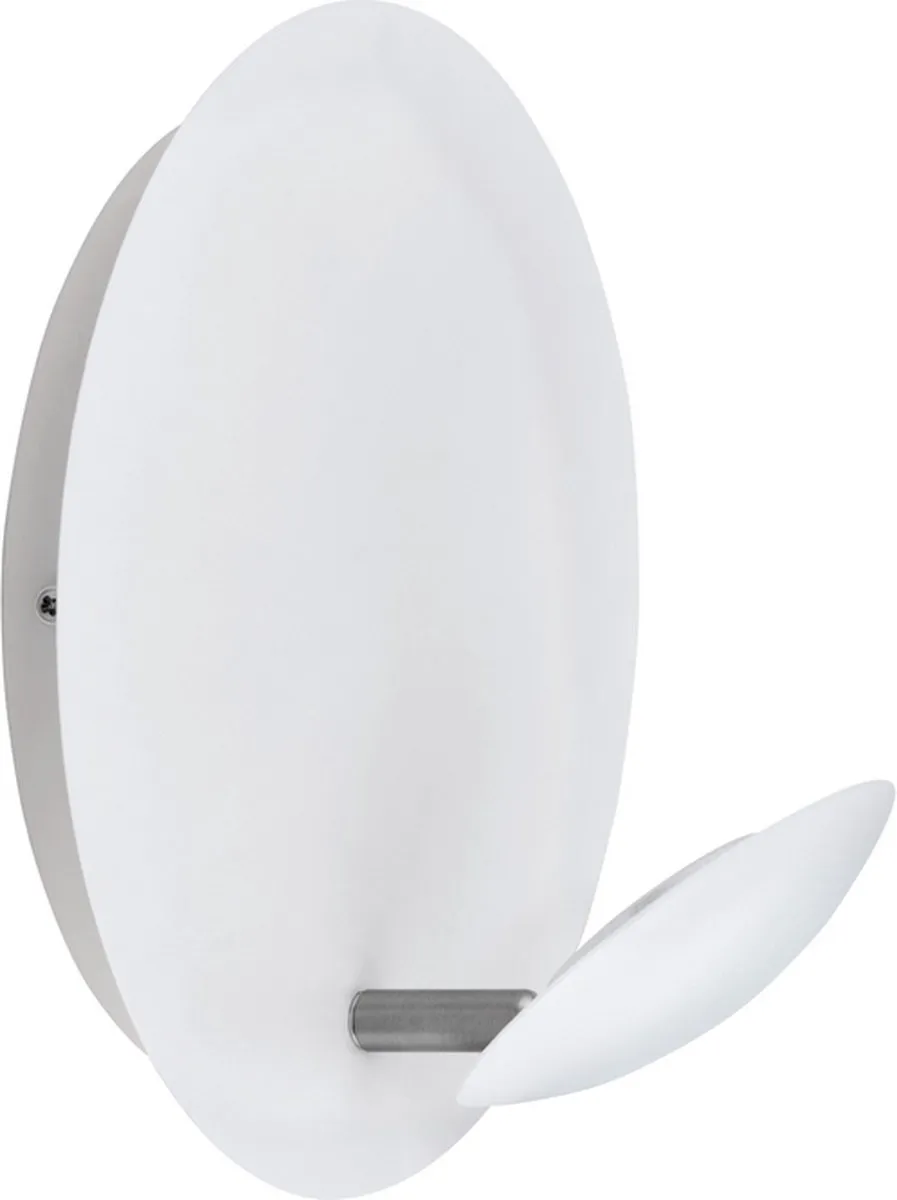 Eglo Certino Plafonnière 50cm - 5 Lichtpunten - Nikkel/Wit - afbeelding 2 van 4