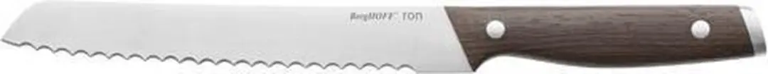 BergHOFF RON Broodmes 20cm - Donker houten handvat