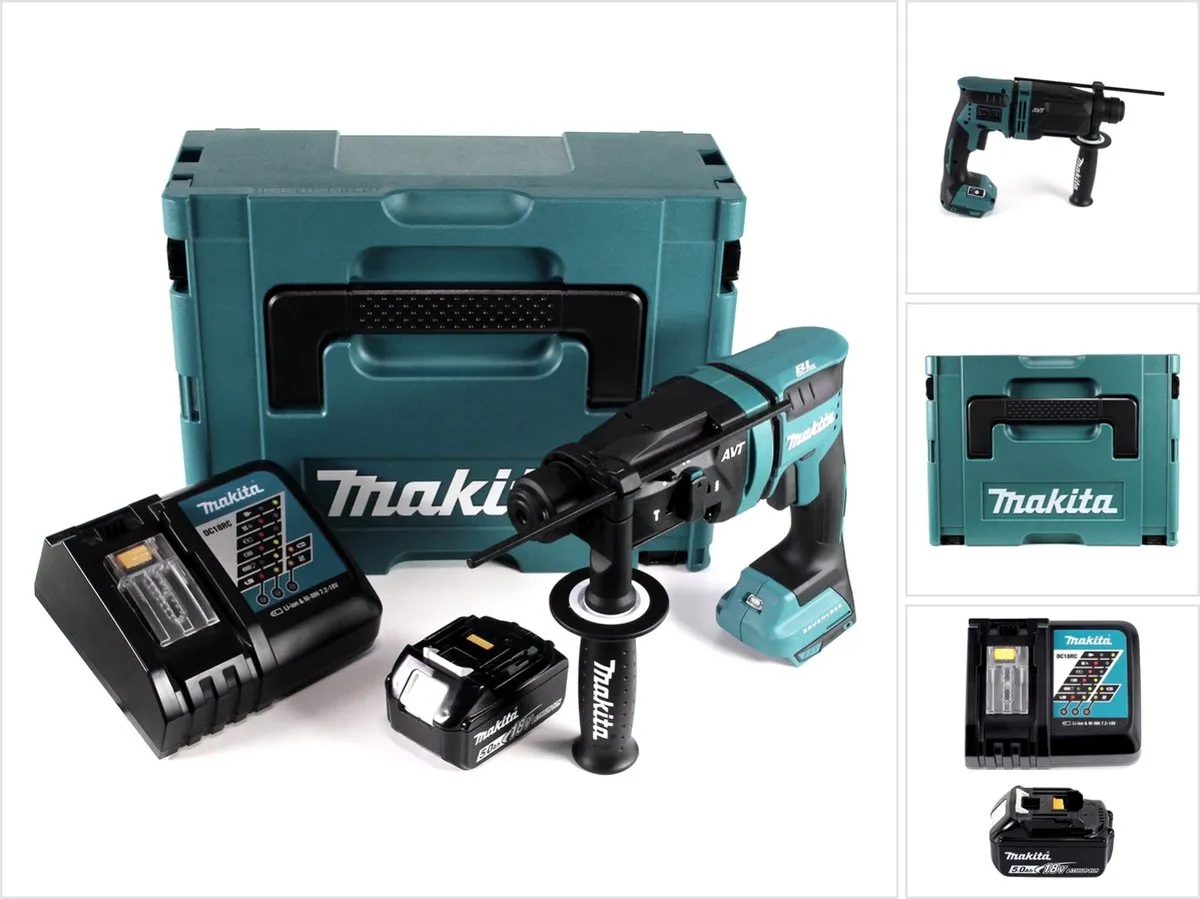 Makita DHR182RT1J Accu-boorhamer 18V SDS-plus