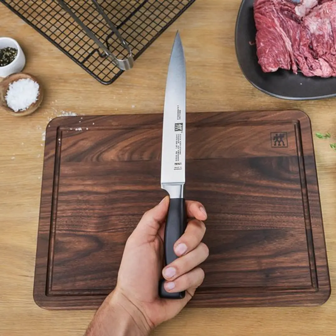 Zwilling Four Star Vleesmes 200mm - Grijs
