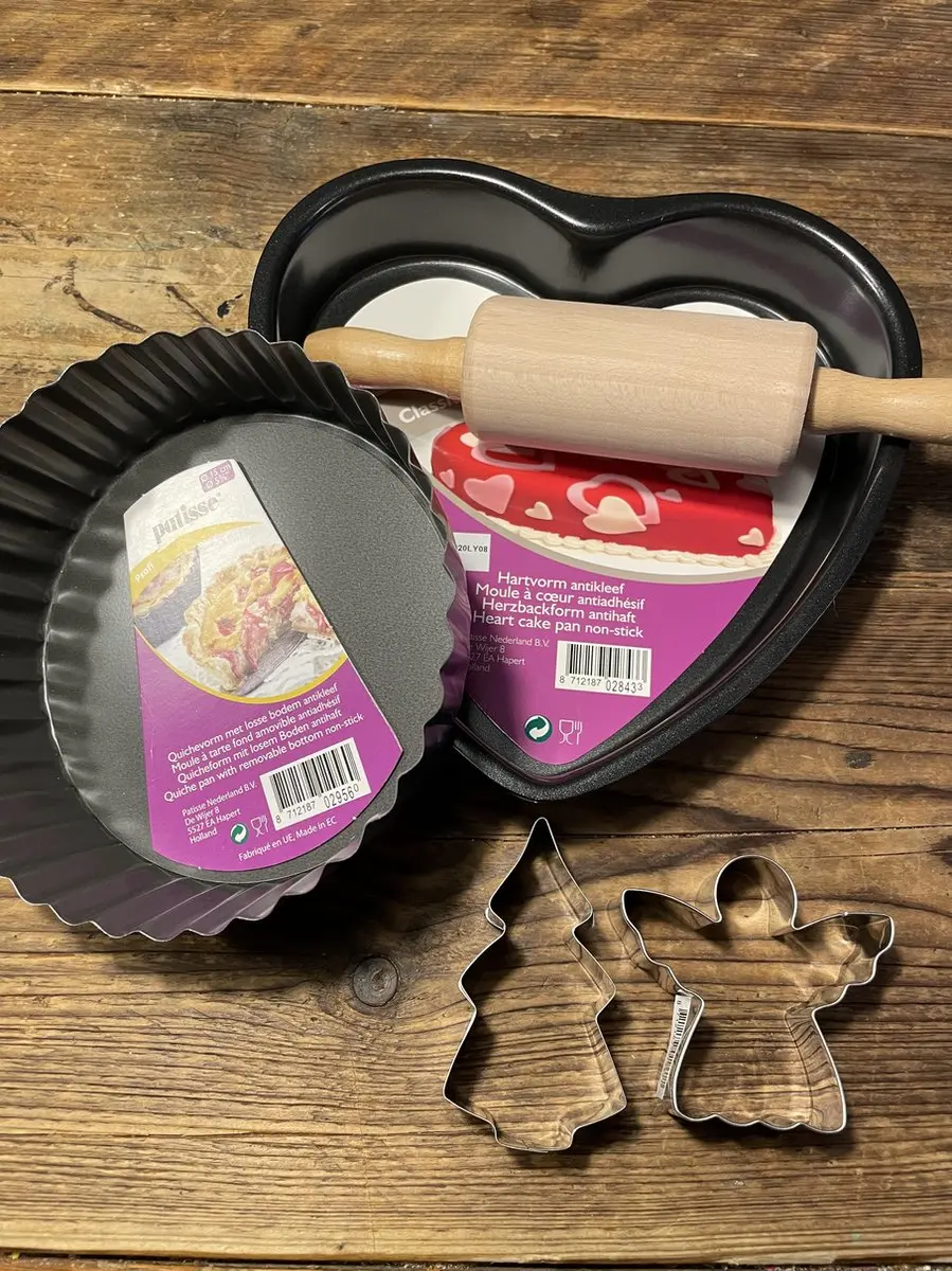 Patisse Kinderbakset 3-delig - Grijs