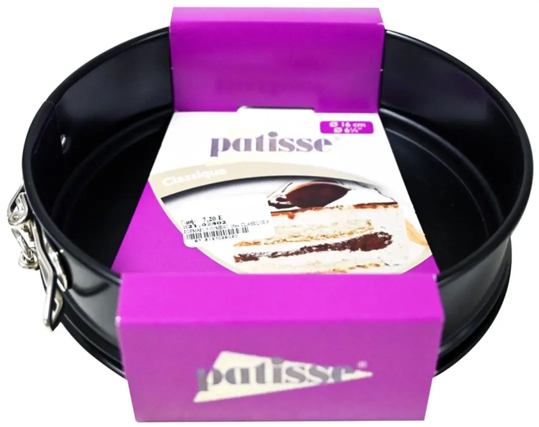 Patisse Springvorm 16cm - Zwart Staal
