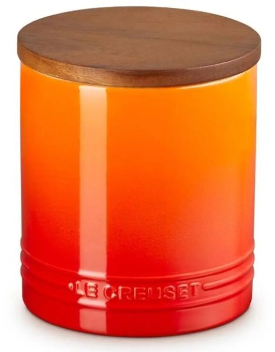 Le Creuset Signature Voorraadpot 1,1L - Oranjerood