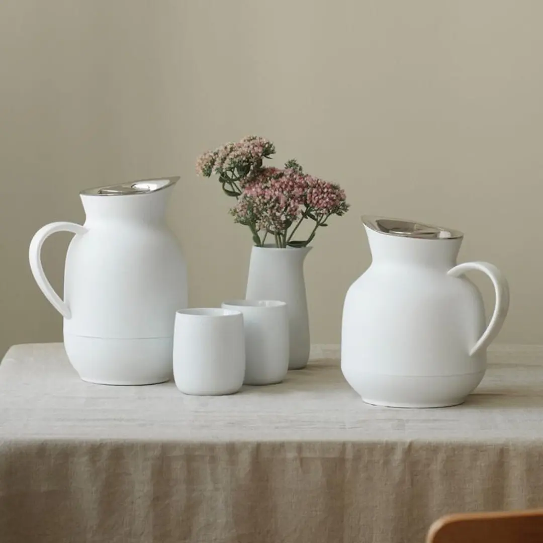 Stelton Amphora Thermoskan 1L - Wit