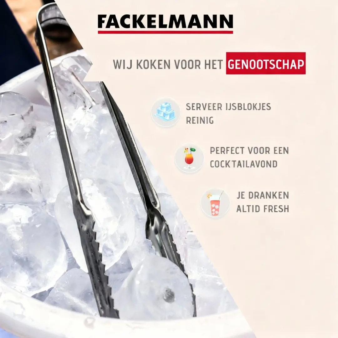 Fackelmann Bar Concept IJsklem 15cm - Grijs