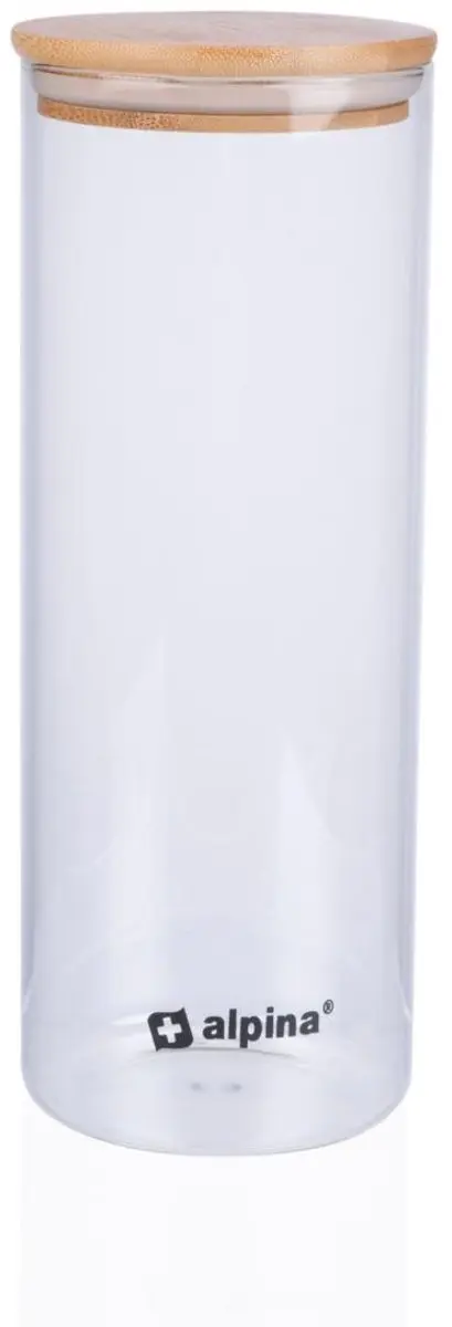 Alpina Voorraadpot 1,5L - Transparant