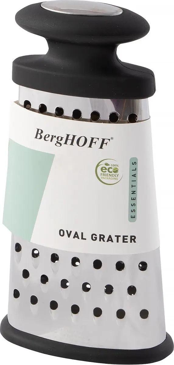 BergHOFF Essentials Ovale Rasp 23cm - Zwart