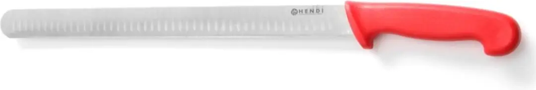 HENDI Ham- en Zalmmes 490mm - Rood - afbeelding 2 van 3