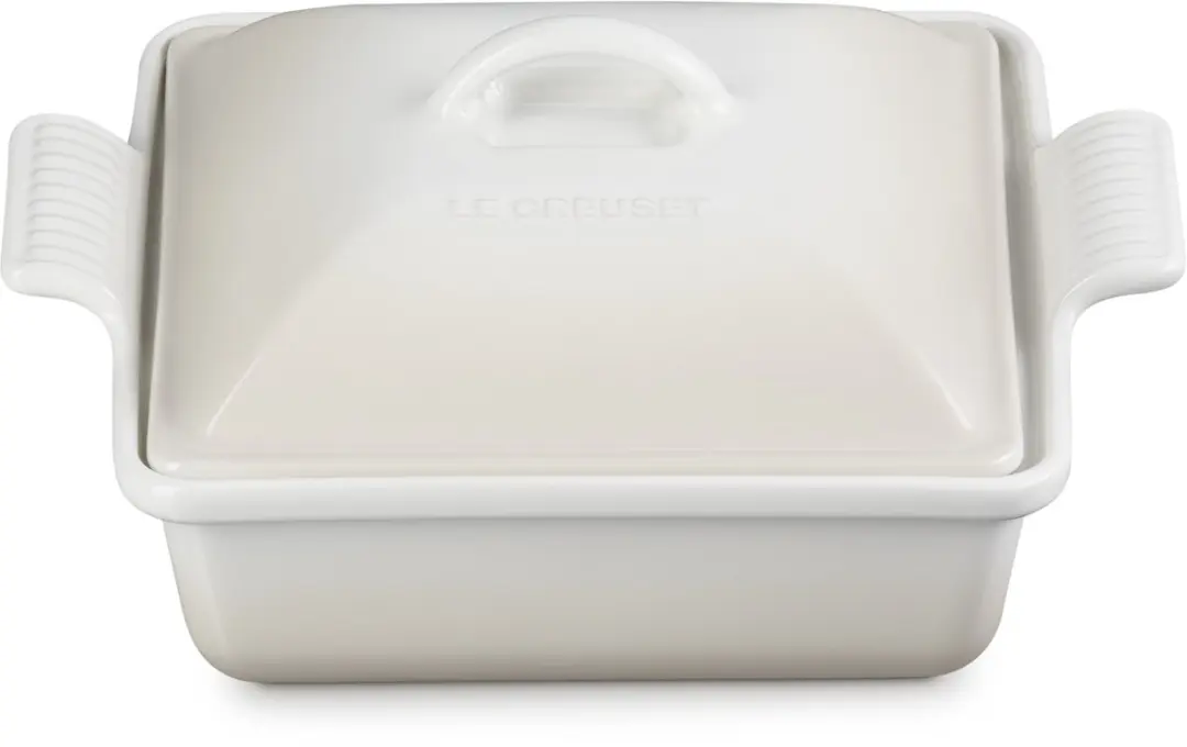 Le Creuset Ovenschaal Vierkant 23x23cm - 2,4L - Meringue - Crème
