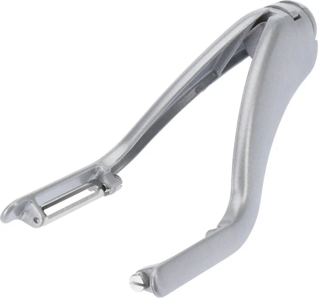 Westmark Groenteschiller Peel-Star - 2 Messen - Grijs