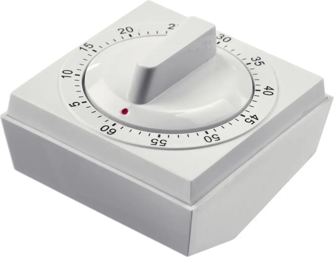 Westmark Retro Timer 60 min - Wit/Zwart