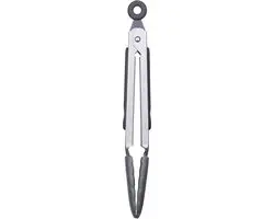Westmark Classic Silicone Midi Serveertang 27cm - RVS/Zwart